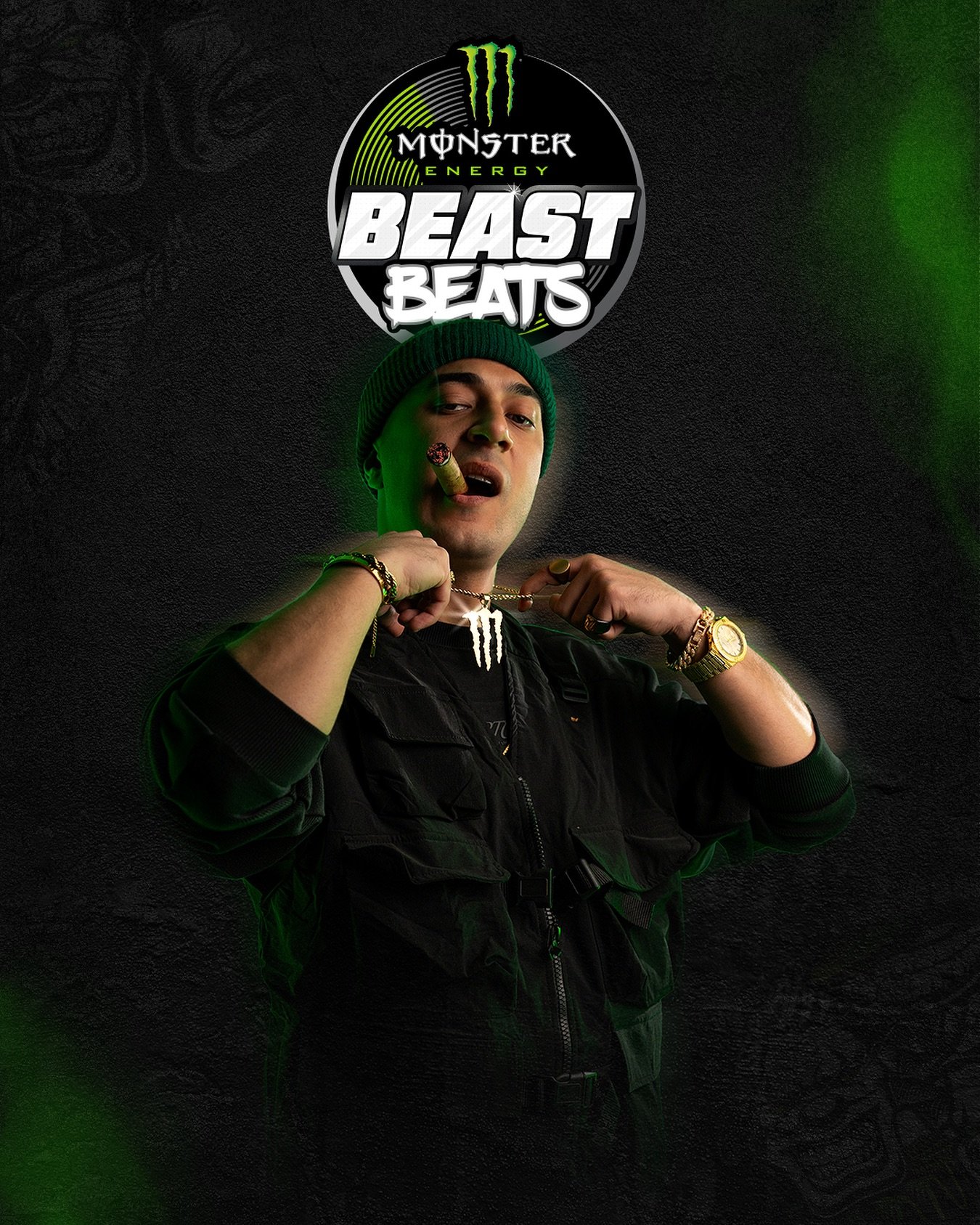 Monster Energy campaign visual